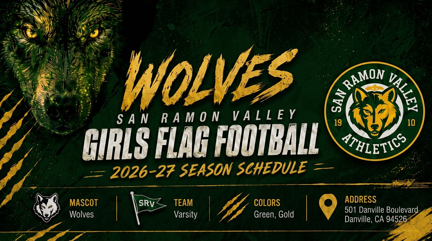 SRVHS Wolves Girls Flag Football — 2026-27 Season Schedule